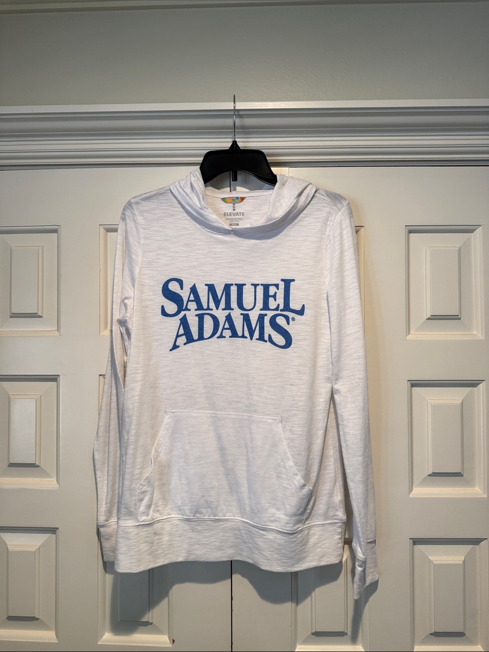 Samuel Adams Women’s White Logo Hoodie